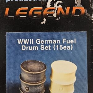 Legend Productions LF4040 WWII German Fuel Drum Set (15 pcs) 1/48