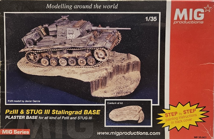 MIG MP 35.007 PzIII & StuG III Stalingrad Base 1/35