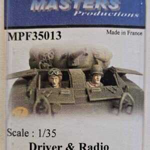 Master Productions MPF35013 Driver & Radio for M8 / M20 1/35