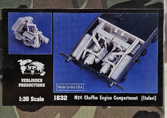 Verlinden Productions 1832 M24 Chaffee Engine Compartment (Italeri) 1/35