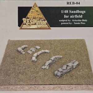 RESINation REB-04 Sandbags for Airfield 1/48