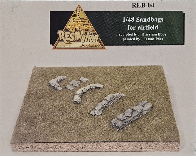RESINation REB-04 Sandbags for Airfield 1/48