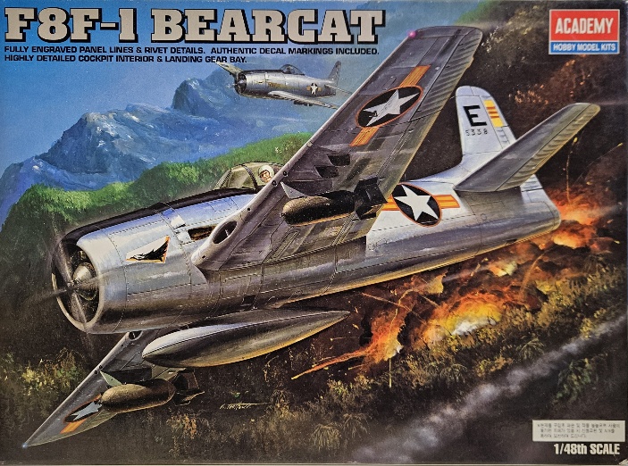 Academy 2186 F8F-1 Bearcat 1/48