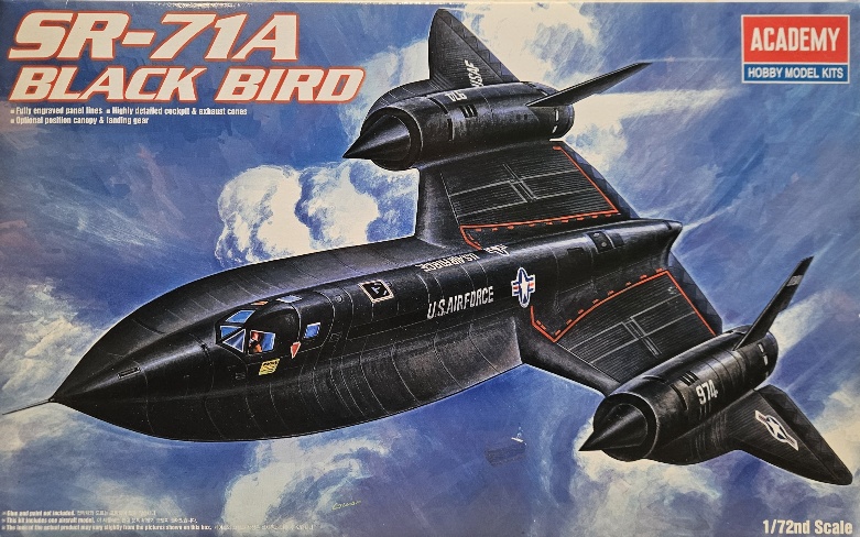 Academy 1627 SR-71A Black Bird 1/72