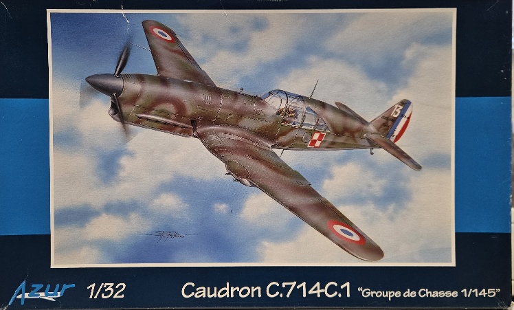Azur A061 Caudron C.714C.1 "Groupe de Chasse 1/145" 1/32
