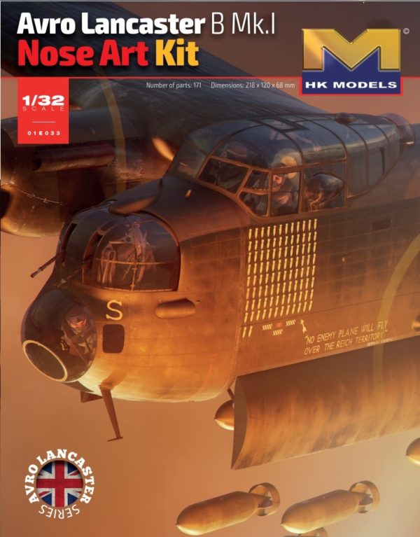 HK Models  01E033 AVRO Lancaster B Mk. I Nose Art Kit 1/32