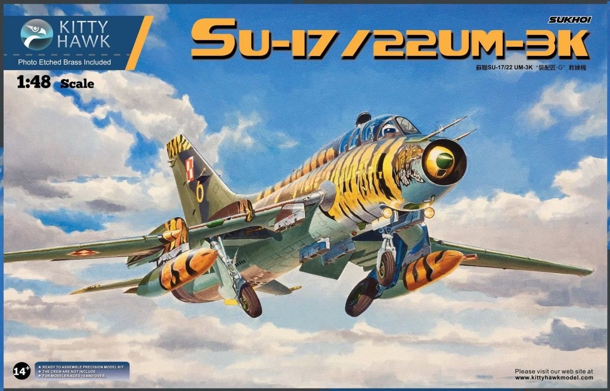 01 Kitty Hawk KH80147 Su-17 / 22UM -3K 1/48