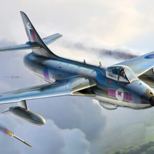 Italeri 2708 Hunter F.Mk. 6/9 met NL Decals 1/48