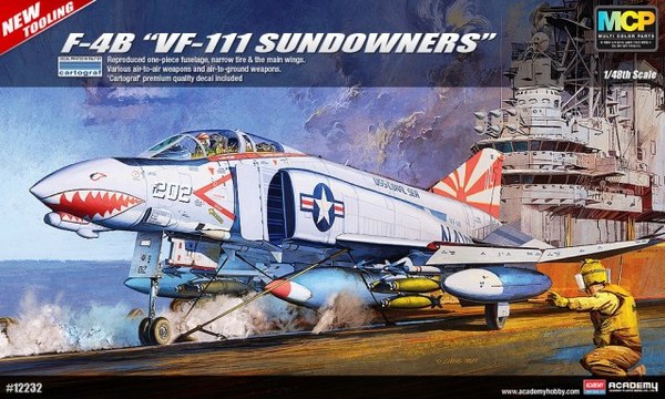 Academy 12232  F-4B Phantom II "VF-111 Sundowners" 1/48