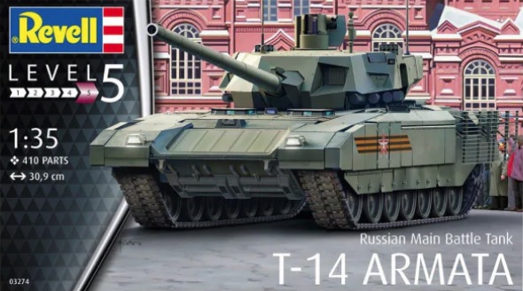 Revell 03274 T-14 Armata Russian Main Battle Tank 1/35