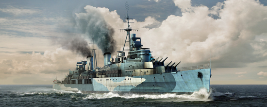 Trumpeter 05334 HMS Belfast 1942 1/350