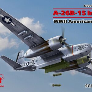ICM 48282 A-26B-15 Invader WWII American Bomber 1/48