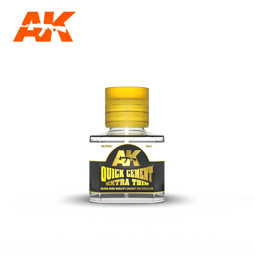 AK12001 Quick Cement Extra Thin 40ml