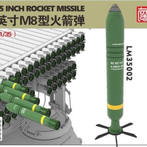Lanmo Model LM35002 M8 4,5 Inch Rocket Missile 1/35