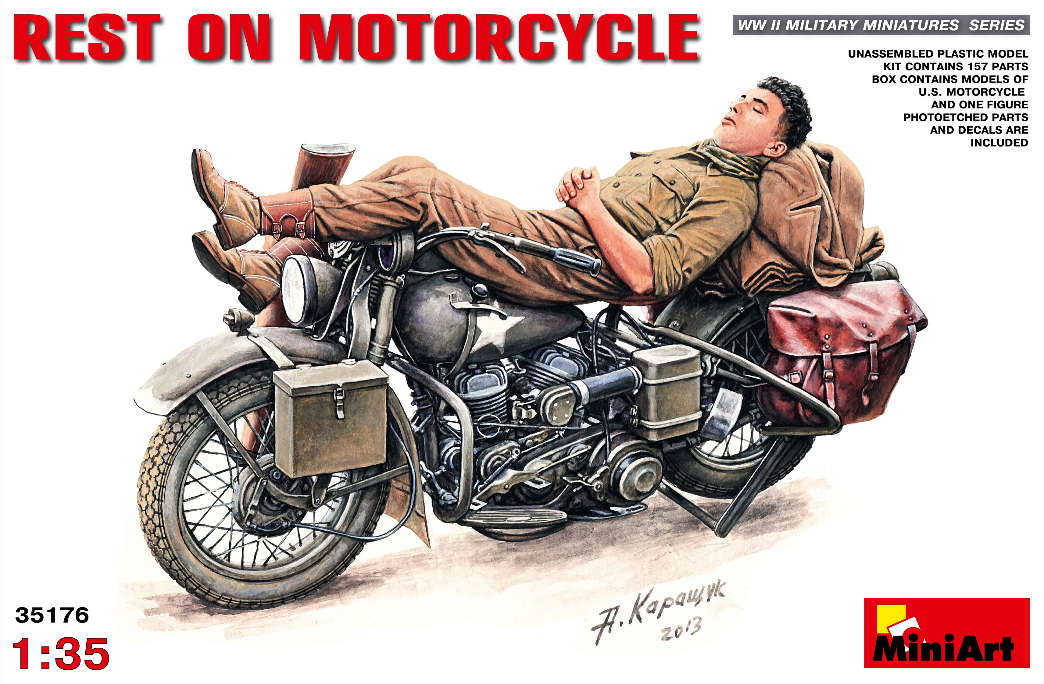 MiniArt 35176 Rest on Motorcycle 1/35