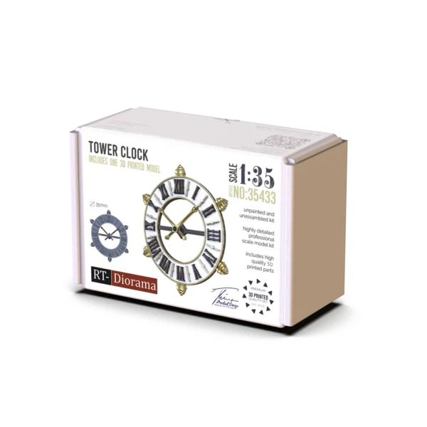 RT-Diorama 35433 Tower Clock 1/35