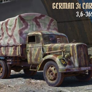MiniArt 35459 German 3t Cargo Truck 3,6-36S Late Prod.1/35