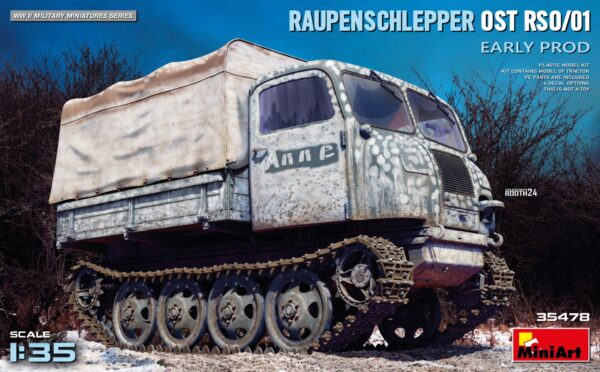 01 MiniArt 35478 Raupenschlepper Ost RSO/01 Early Prod. 1/35