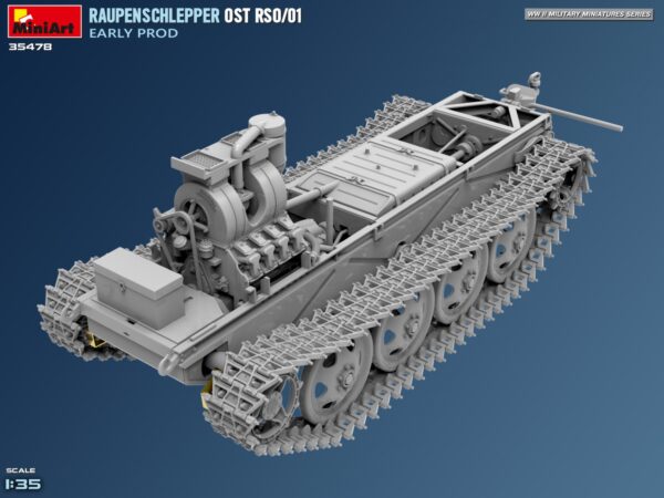 01 MiniArt 35478 Raupenschlepper Ost RSO/01 Early Prod. 1/35 - Afbeelding 2