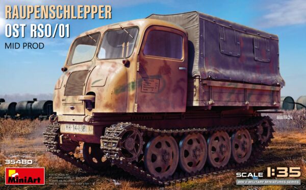 02 MiniArt 35480 Raupenschlepper Ost RSO/01 Mid Prod. 1/35