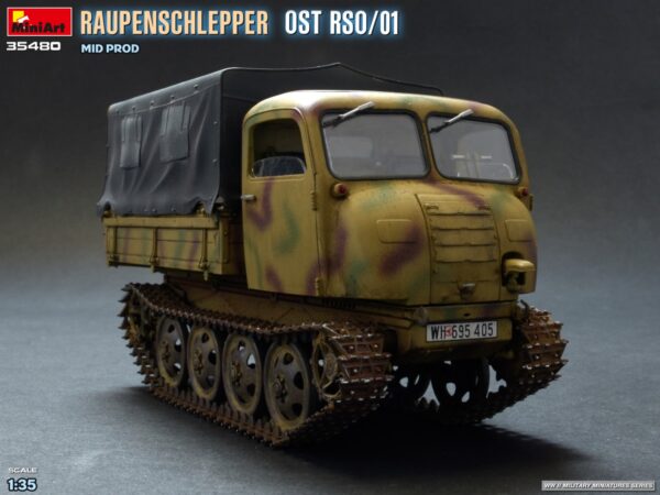 02 MiniArt 35480 Raupenschlepper Ost RSO/01 Mid Prod. 1/35 - Afbeelding 2