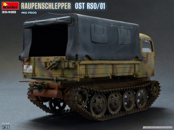 02 MiniArt 35480 Raupenschlepper Ost RSO/01 Mid Prod. 1/35 - Afbeelding 3