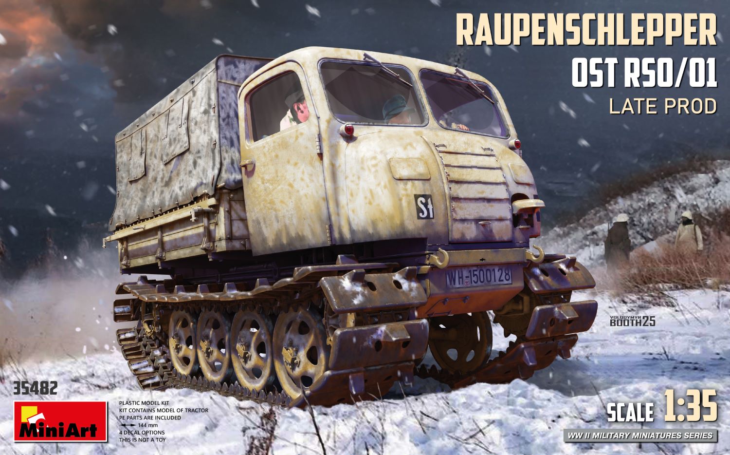 01 MiniArt 35482 Raupenschlepper Ost RSO/01 Late Prod. w/Winterketten 1/35