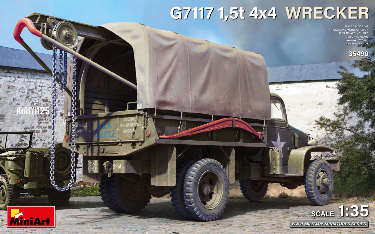 02 MiniArt 35490 G7117 1,5t 4X4 Wrecker 1/35
