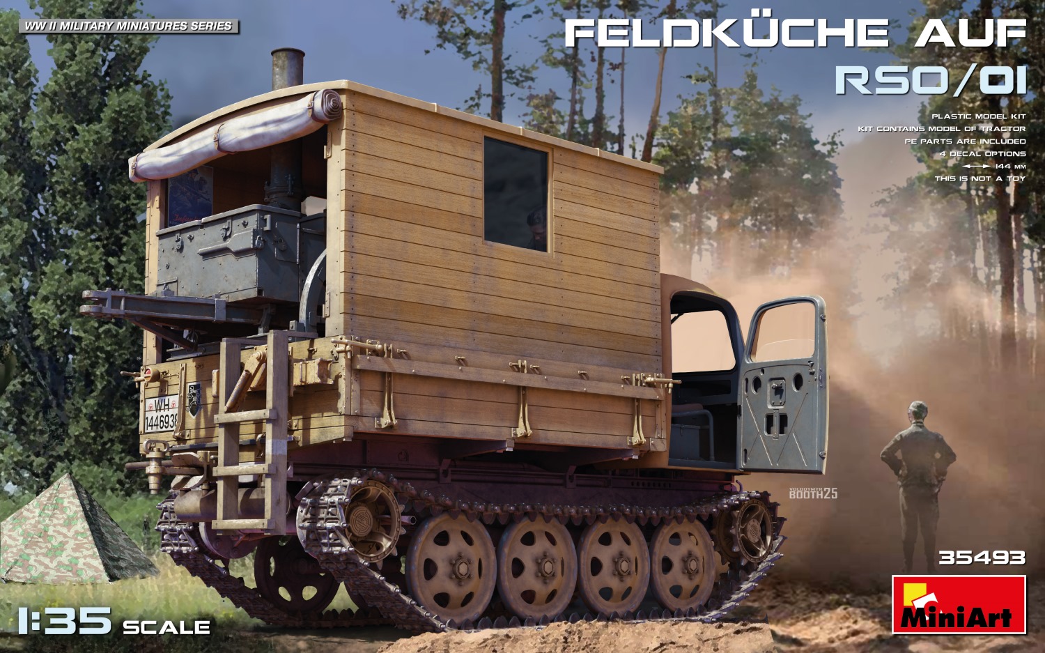 04 MiniArt 35493 Feldküche auf RSO/01 1/35
