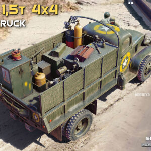 MiniArt 35494 G7117 1,5t 4X4 Repair Truck 1/35