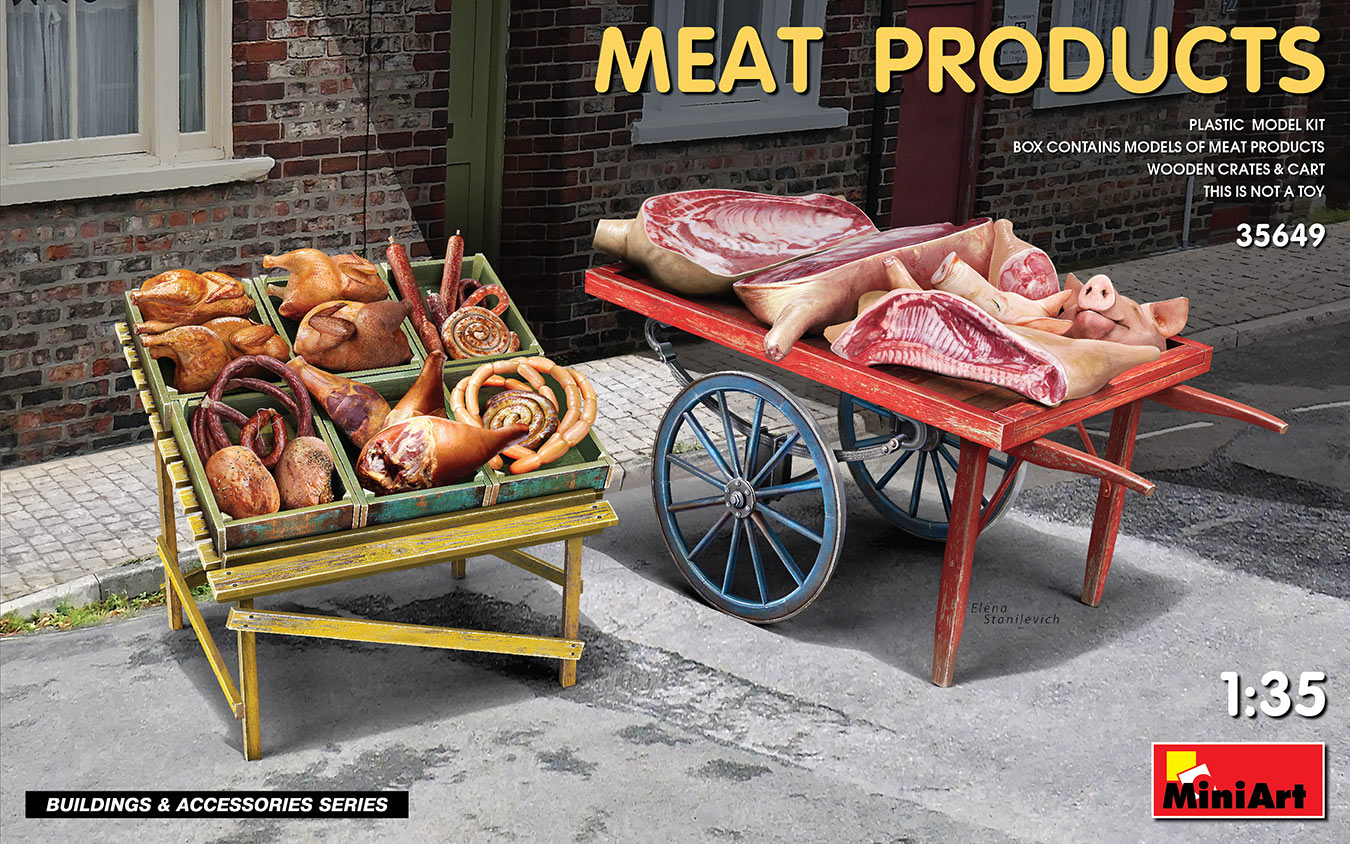 MiniArt 35649 Meat Products 1/35 