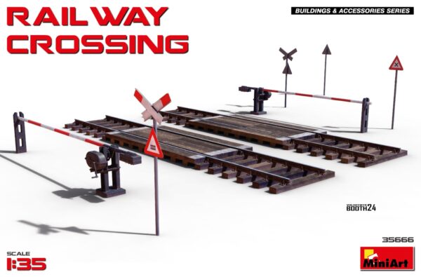 MiniArt 35666 Rail Way Crossing 1/35