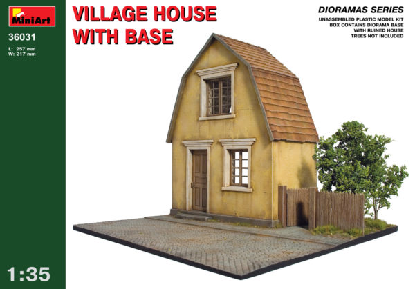 MiniArt 36031 Village House with Base 1/35
