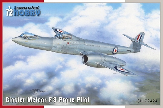 Special Hobby SH 72424 Gloster Meteor F.8 Prone Pilot 1/72