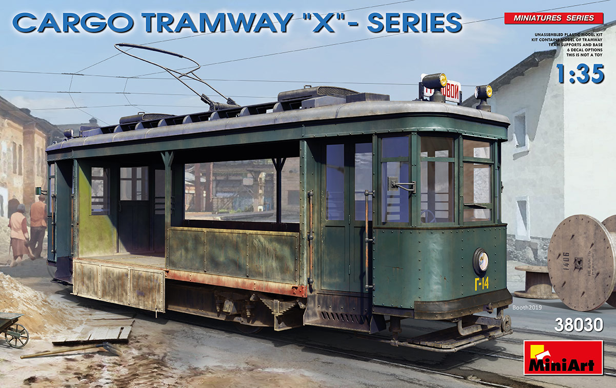 3 MiniArt 38030 Cargo Tramway "X"-Series 1/35 OPRUIMING
