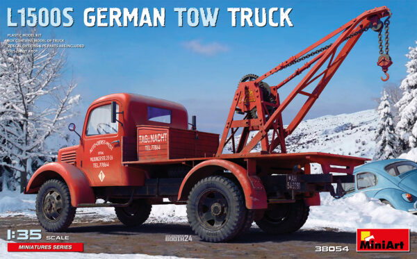 02 MiniArt 38054 L1500S German Tow Truck 1/35