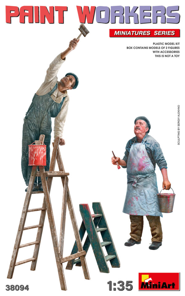 MiniArt 38094 Paint Workers 1/35