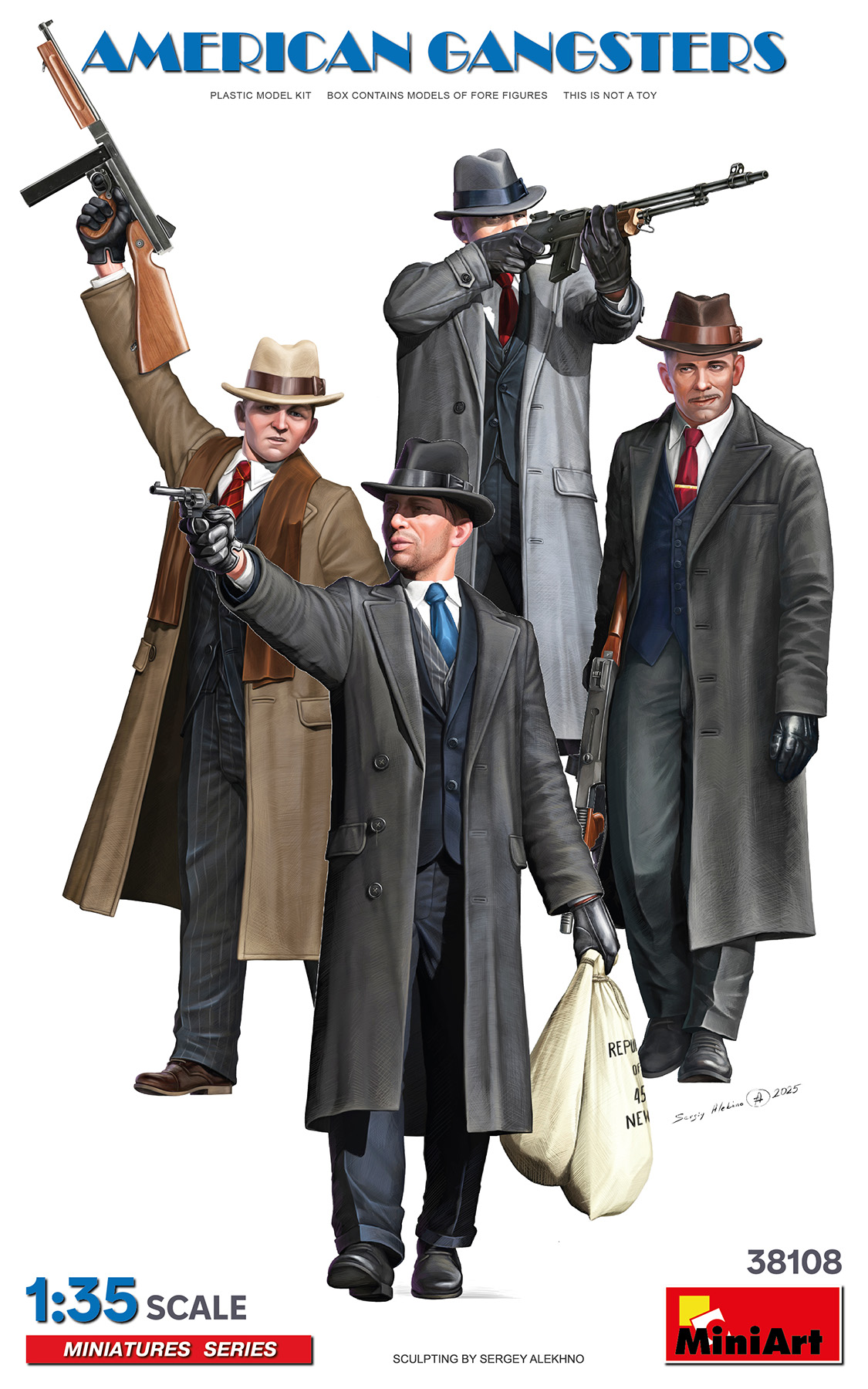 MiniArt 38108 American Gangsters 1/35