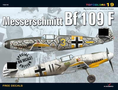 Kagero no. 15019 Messerschmitt Bf 109F inclusief 2 decal sheets 1/32