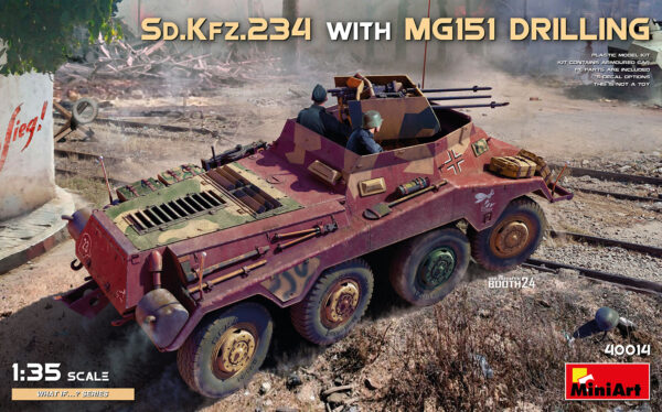 MiniArt 40014 Sd.Kfz. 234 with MG151 Drilling 1/35