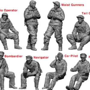 Legend Productions LF7213 B-17 Crew Set 8 fig. 1/72