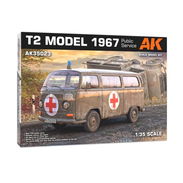 AK35023 VW T2 Model 1967 Public Service AK Interactive 1/35