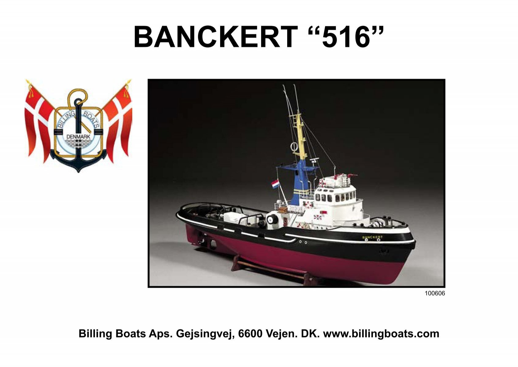 Billing Boats  no. 516* Banckert 1/50