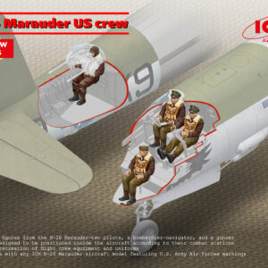 ICM 48131 B-26 Marauder US Crew 1/48