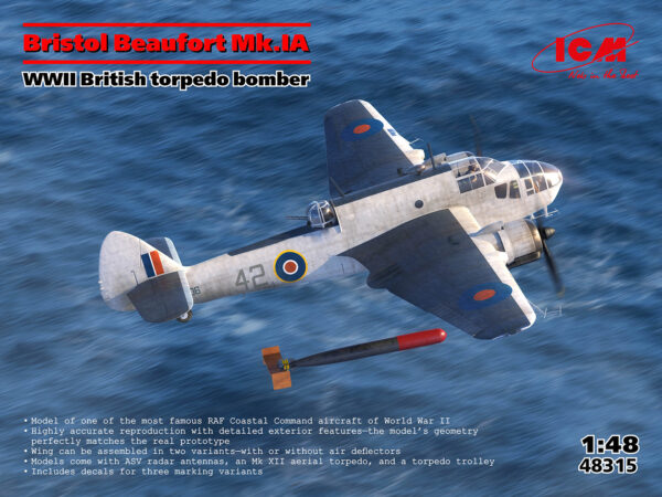 ICM 48315 Bristol Beaufort Mk.IA 1/48