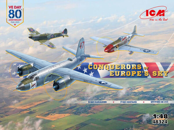 05 ICM 48324 Conquerors of Europe's Sky 1/48