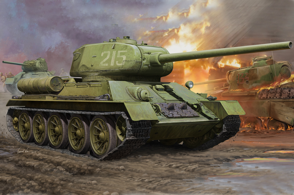 05 Hobby Boss 82602 Soviet T-34/85 1/16