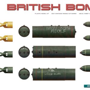 MiniArt 49023 British Bombs 1/48