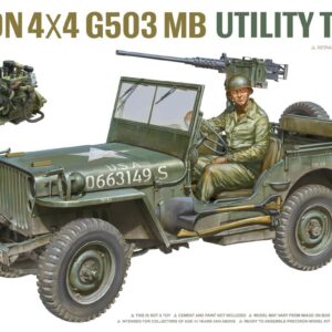 Takom 1016 1/4 Ton 4X4 G503 MB Utility Truck Willy's Jeep 1/16