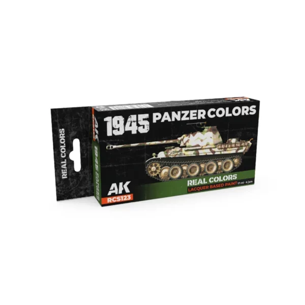 AK RCS123 1945 Panzer Colors  Real Colors verfset